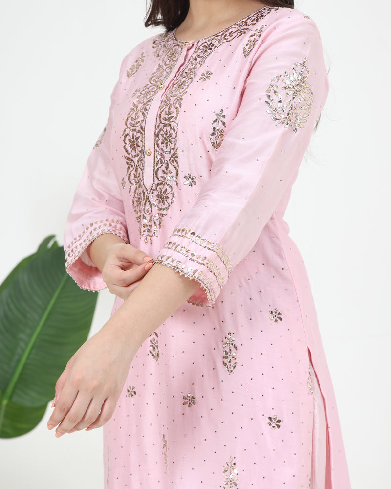 Suhana Mal Chanderi Kurta Set