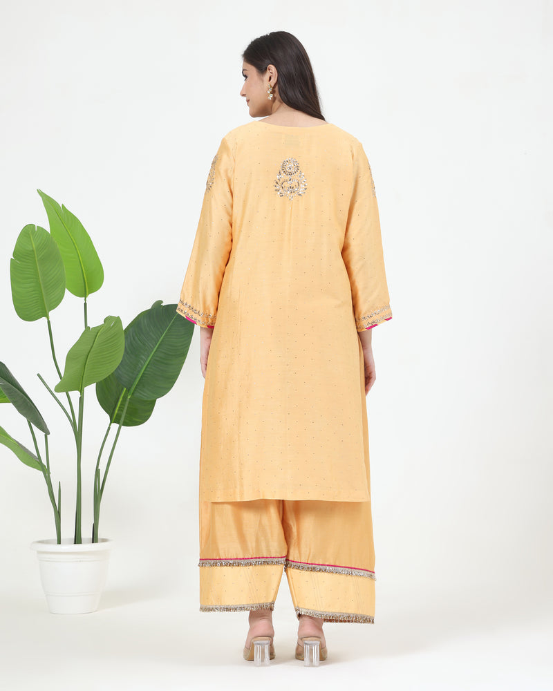 Afsana Chanderi Silk Kurta Set