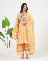 Afsana Chanderi Silk Kurta Set