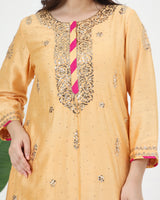 Afsana Chanderi Silk Kurta Set