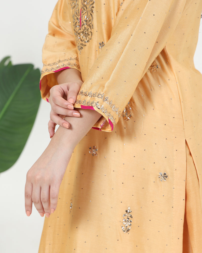 Afsana Chanderi Silk Kurta Set