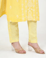 Ziya Mal Chanderi Kurta Set
