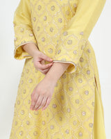 Zarin Pure Organza Kurta Sharara Set