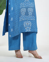 Tussar Silk Kurta 3 Pc Set
