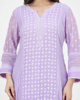 Mal Chanderi Kurta 3 Pc Set