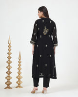 MaheshwariSilk Kurta 3 Pc Set