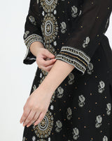 MaheshwariSilk Kurta 3 Pc Set