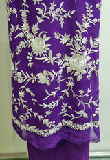 Pure Georgette Parsi 3 Piece Kurta Set