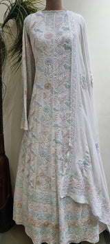 Pure Georgette Anarkali 2 Piece Set