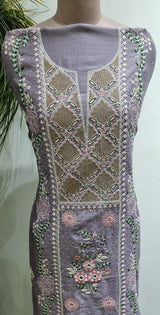 Chanderi Silk 2 Piece Kurta Set