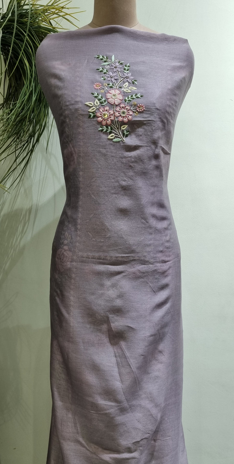 Chanderi Silk 2 Piece Kurta Set