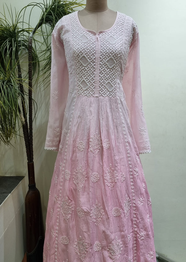 Soft Chanderi 2 Piece Dress
