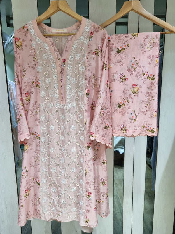 Chanderi Silk Co-ord Set