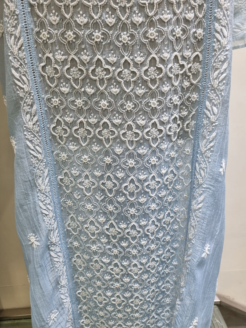 Soft Chanderi 2 Piece Kurta Set