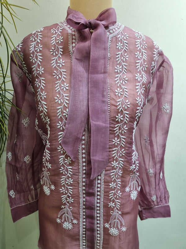 Pure Organza Short Top