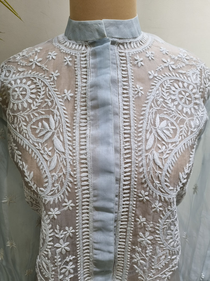 Pure organza Short Top