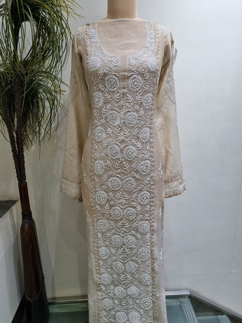 Tissue Chanderi 2 Piece Kurta Set