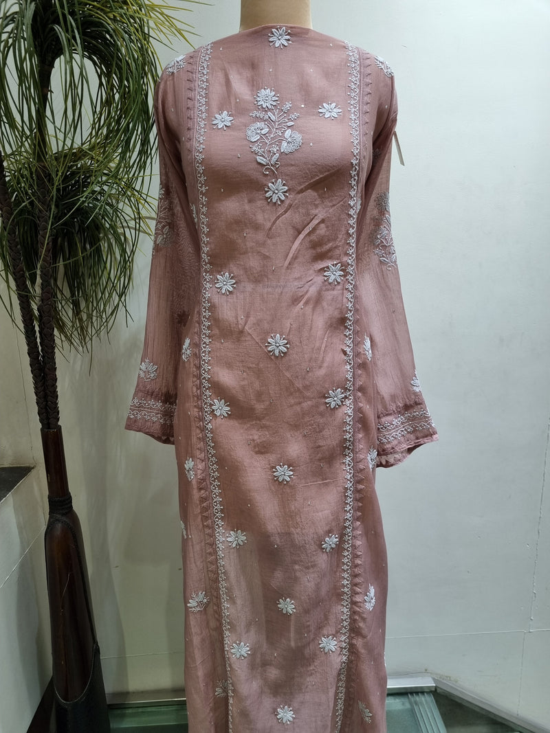 Soft Chanderi 2 Piece Kurta Set