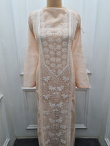 Kota Doriya 2 Pc Set -  Peach