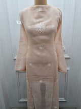 Kota Doriya 2 Pc Set -  Peach
