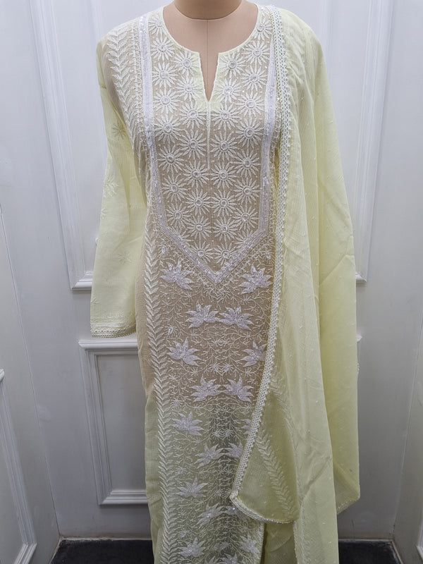 Kota Doriya 2 Pc Set - Yellow