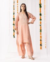 Noor-E-Gulab Kurta Set with Multicolour Dupatta