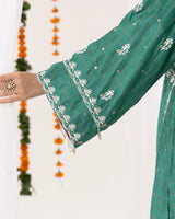 Gulzar Monga Silk co-ord Set