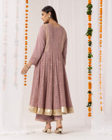 Pure Georgette Anarkali 3 Set