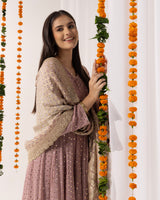 Pure Georgette Anarkali 3 Set