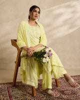 Pure Georgette Kurta 3 Pc Set