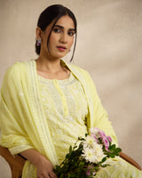 Pure Georgette Kurta 3 Pc Set