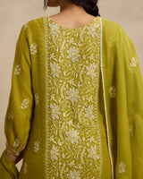 Nayab Mal Chanderi Kurta Set