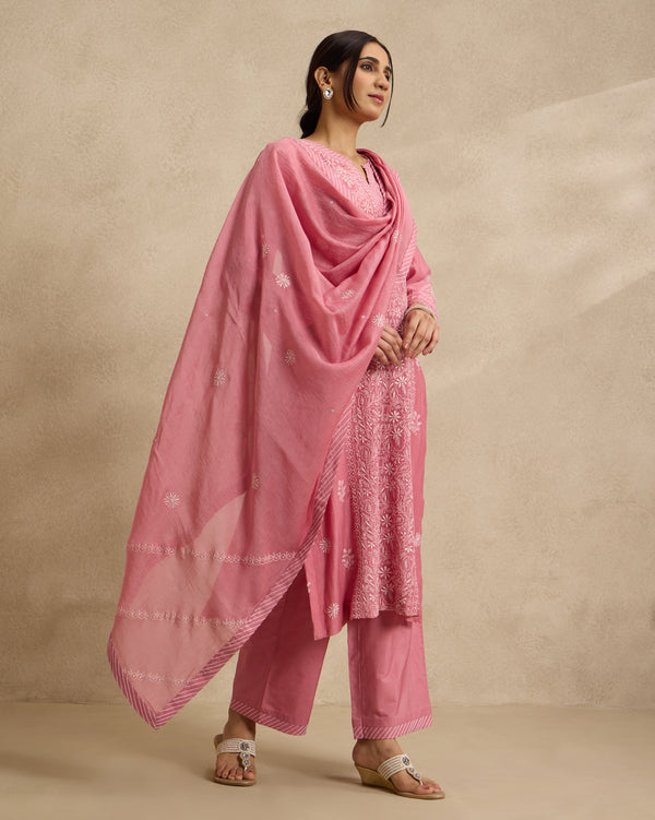 Hoor Mal Chanderi Kurta Set