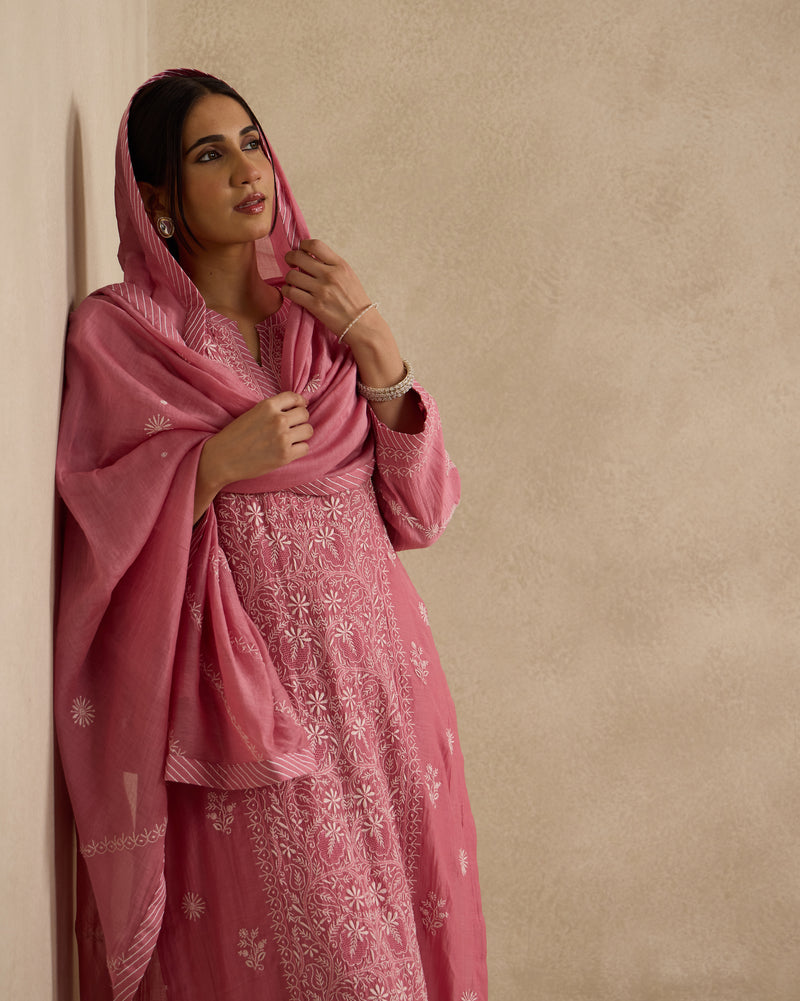 Hoor Mal Chanderi Kurta Set