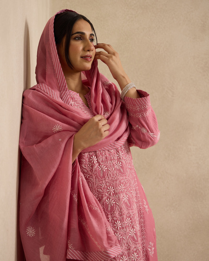 Hoor Mal Chanderi Kurta Set