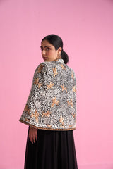 Crepe Parsi Cape