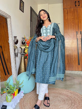 Deepa Soft Chanderi 2 Piece Kurta Set