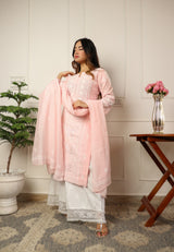 Soft Chanderi 2 Piece Kurta Set