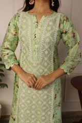 Chanderi Silk Co-ord 2 Piece Set