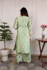 Chanderi Silk Co-ord 2 Piece Set