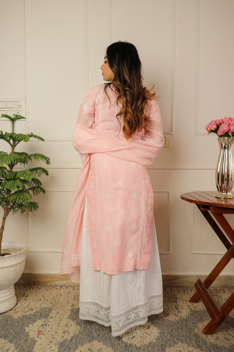 Soft Chanderi 2 Piece Kurta Set