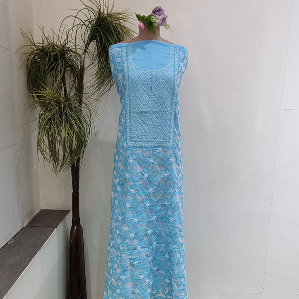Cotton Chikankari Kurti