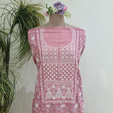 Cotton Chikankari Kurti