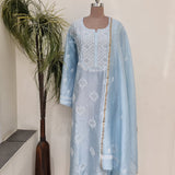 Chanderi Silk 2 Piece Kurta Set