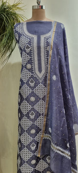 Pure Moonga Silk 2 Piece Kurta Set