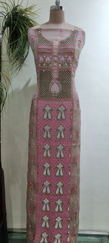 Pure Organza 2 Piece Kurta Set