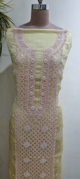 Pure Organza 2 Piece Kurta Set