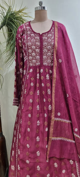 Deepa Soft Chanderi Dress- 2 Piece Set
