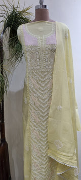 Soft Chanderi 2 Piece Kurta Set