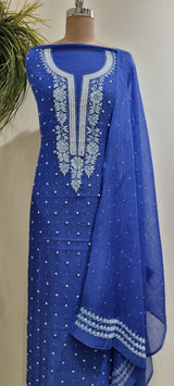 Soft Chanderi 2 Piece Kurta Set